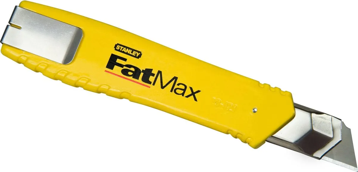 Stanley FatMax Afbreekmes Metaal 18mm - Zwart/Geel