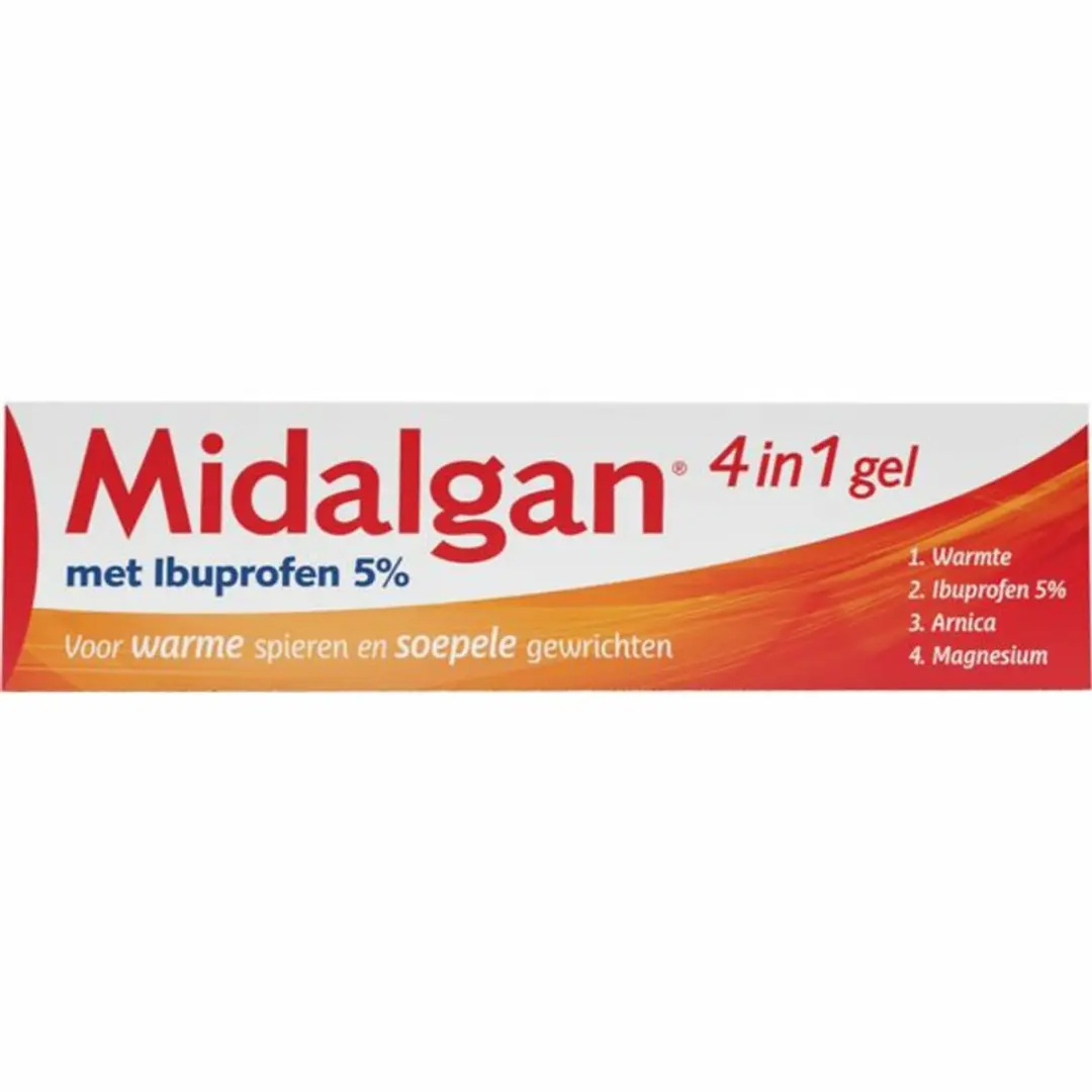Midalgan 4-in-1 Gel Ibuprofen 5%
