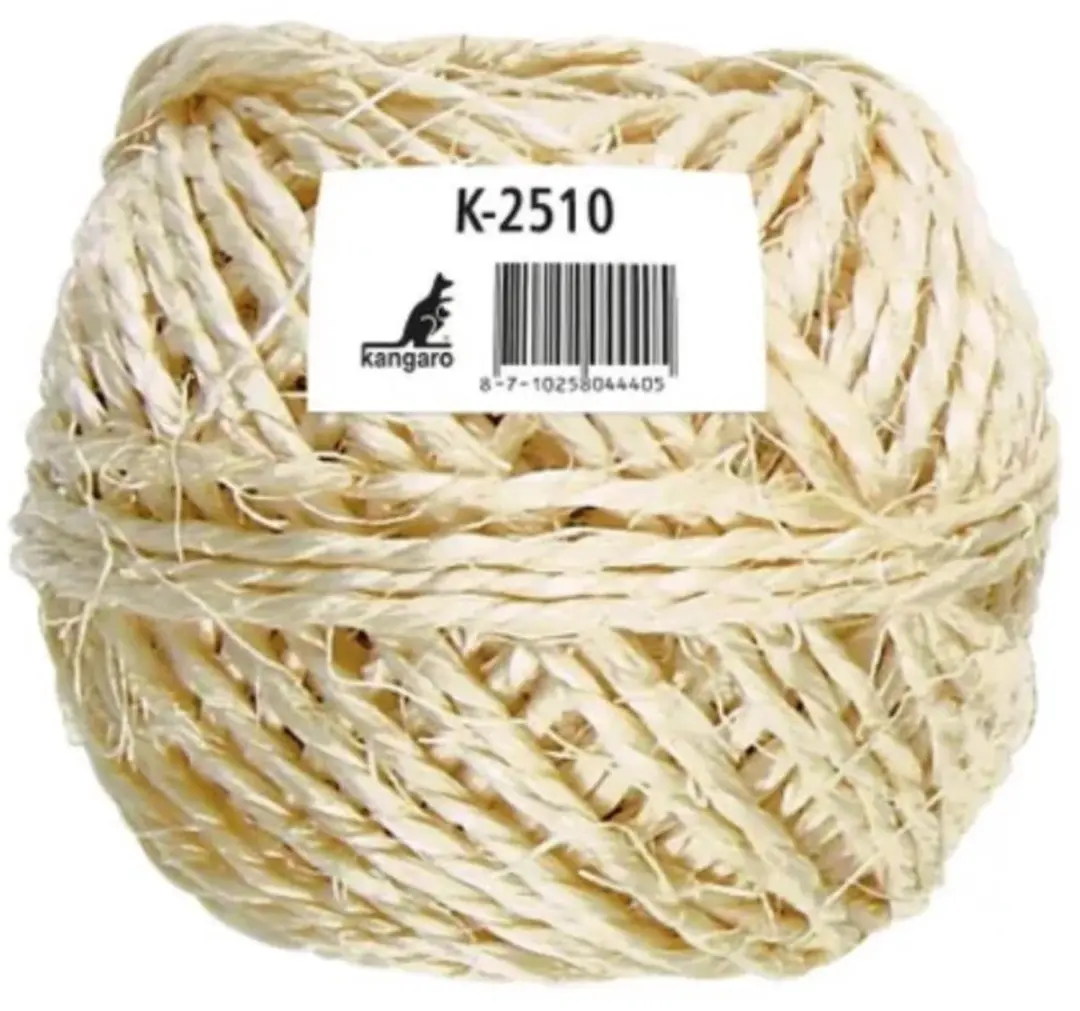 Kangaro Touw Sisal K-2510 - 25 meter - Natuur