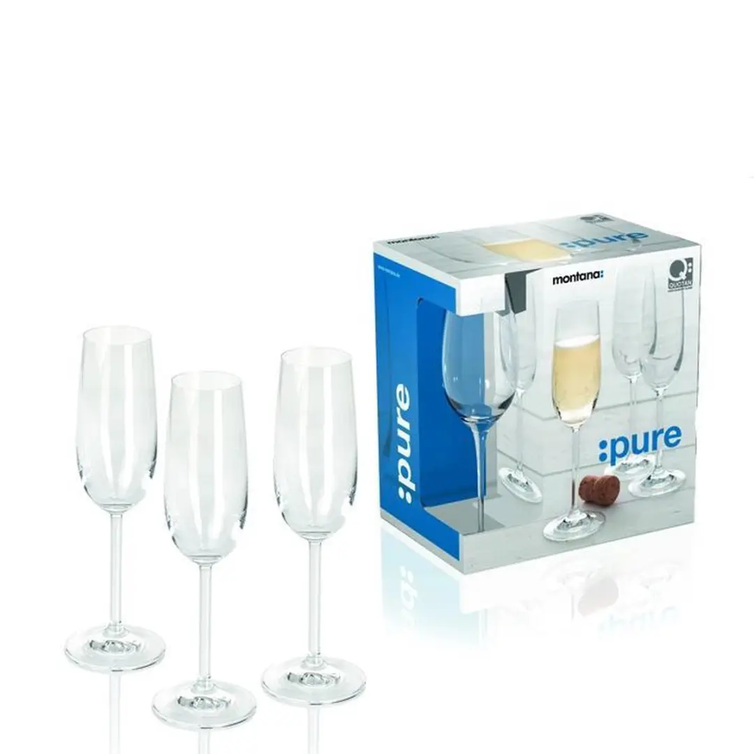 Montana Pure Champagneglas - 6 Stuks