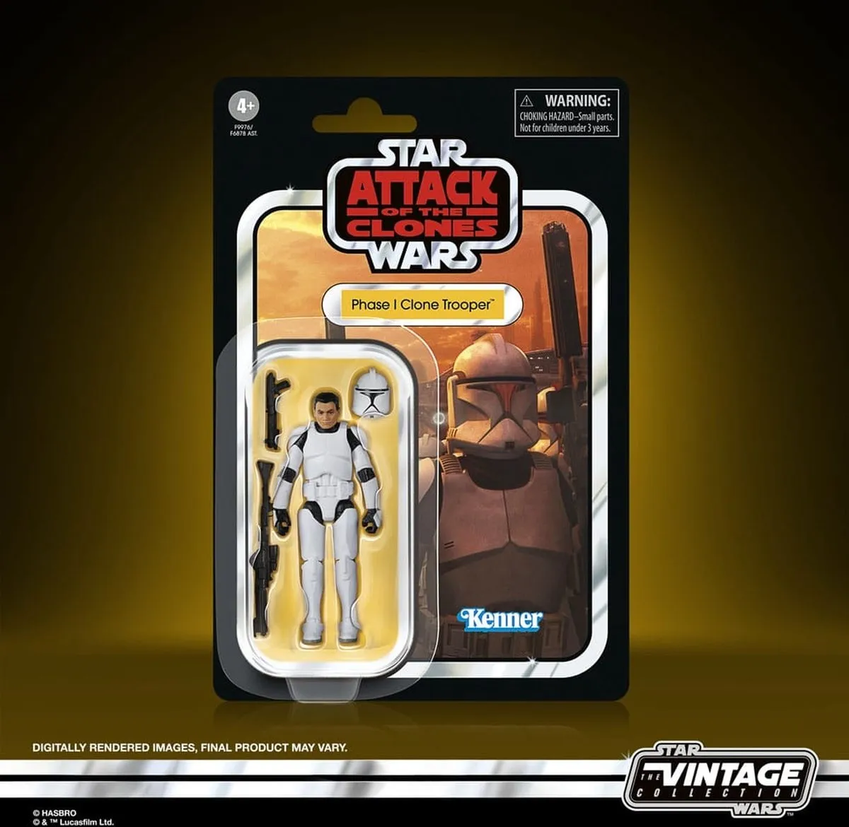 Hasbro Star Wars Vin Phase 1 Clone Trooper - Multicolor