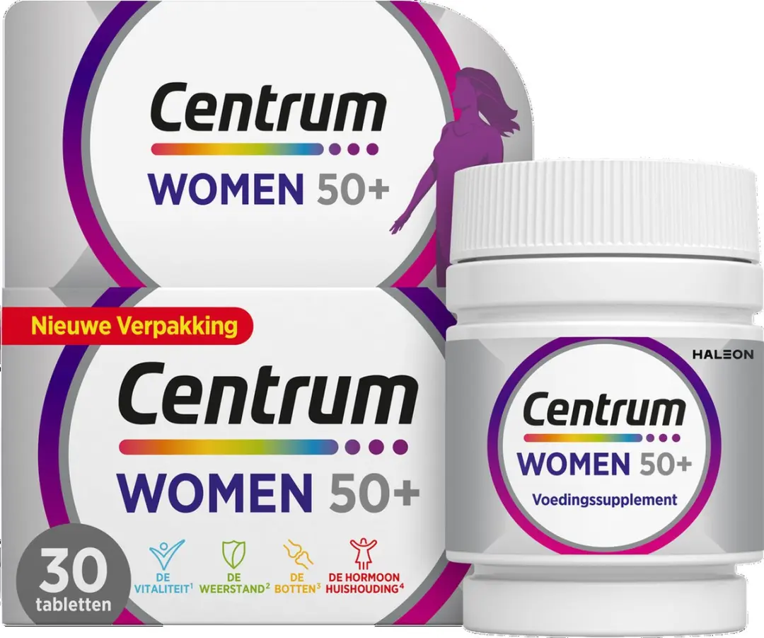 Centrum Women 50+ Multivitaminen 30 Stuks