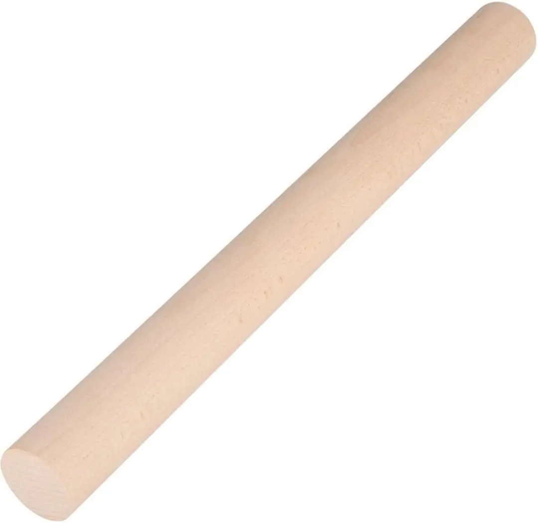 Vogue Houten Deegroller 46cm - Bruin - afbeelding 6 van 6