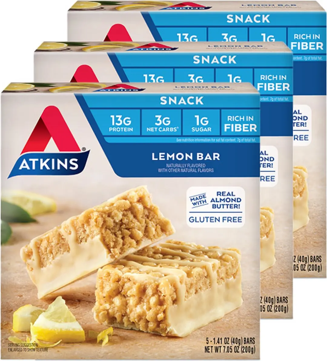 Atkins Lemon Bar