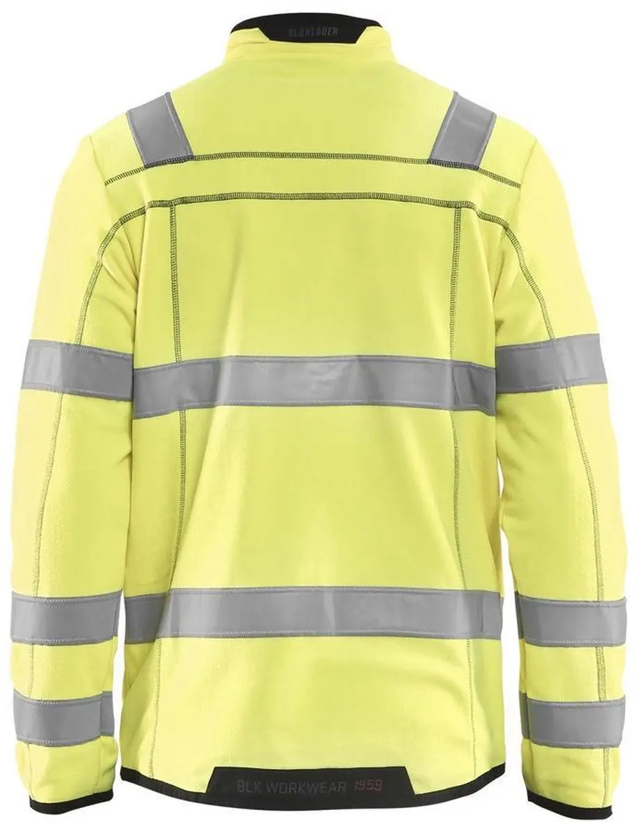 Blåkläder 4941-1010 Microfleece Vest - Maat M - High Vis Geel