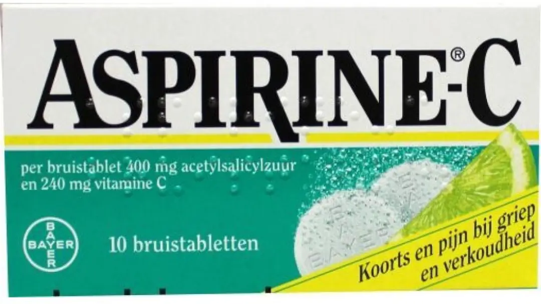 Aspirine C Bruistabletten 400mg - 10 Stuks