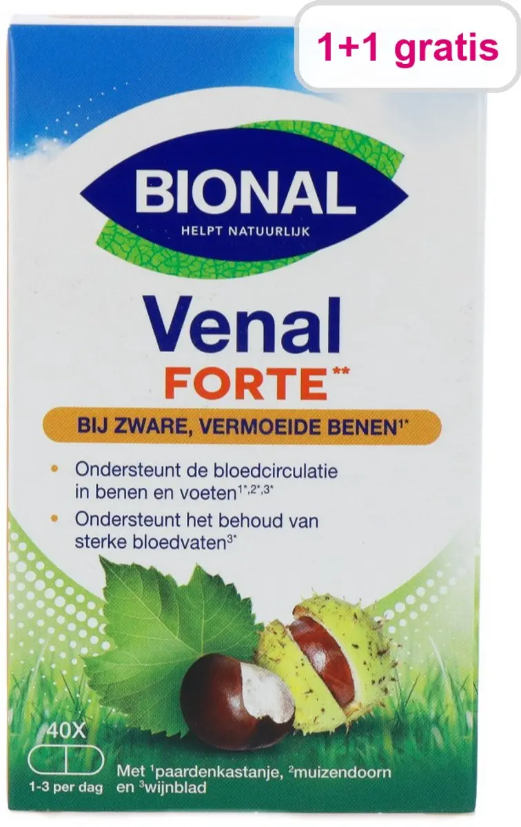Bional Venal Forte Capsules - 40 Stuks