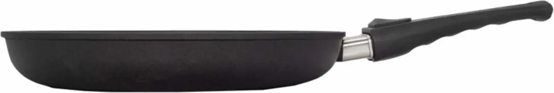 Eurolux Squeezed Koekenpan 28cm - FlexInductie/CombiZone - Zwart