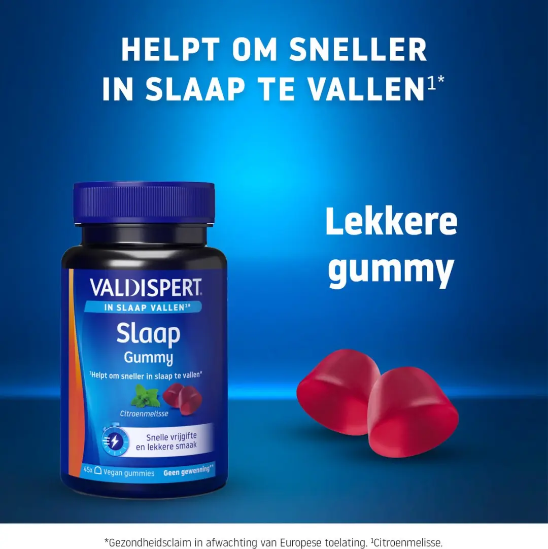 Valdispert Slaap Gummies 45 Stuks - Citroenmelisse