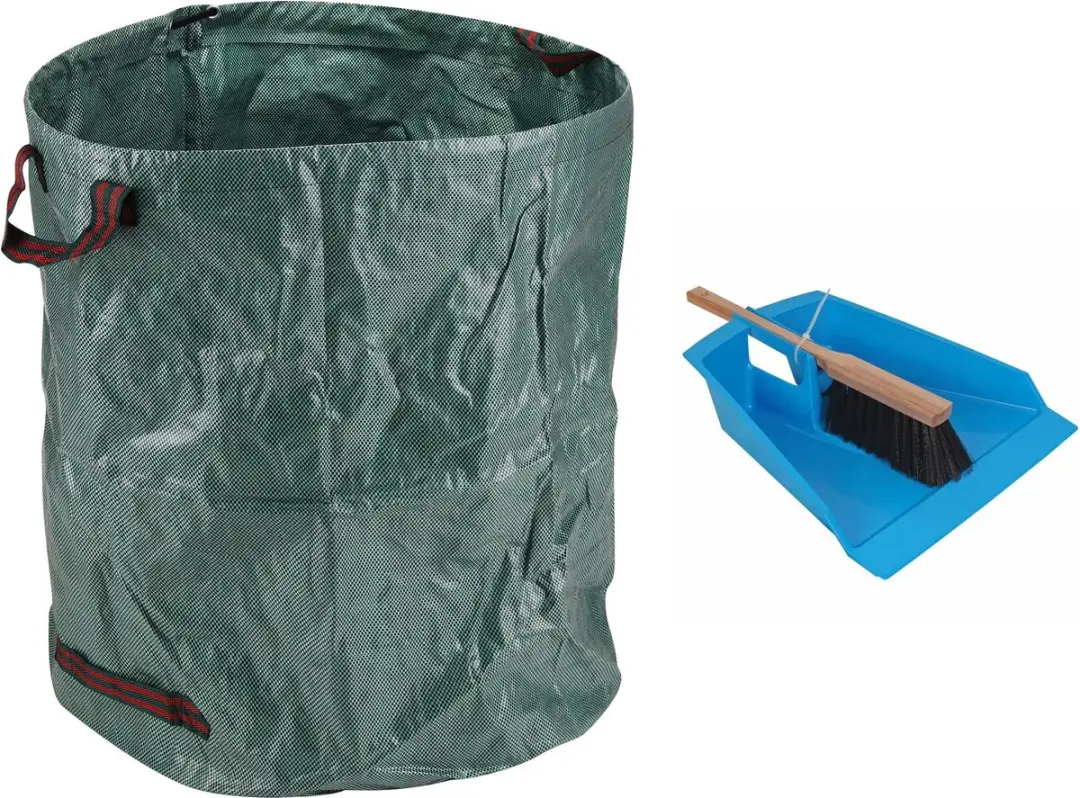 Talen Tools Stoffer en Blik Blauw 43cm
