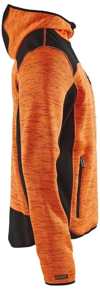 Blåkläder 4930-2117 Gebreid Vest - XXL - Oranje/Zwart