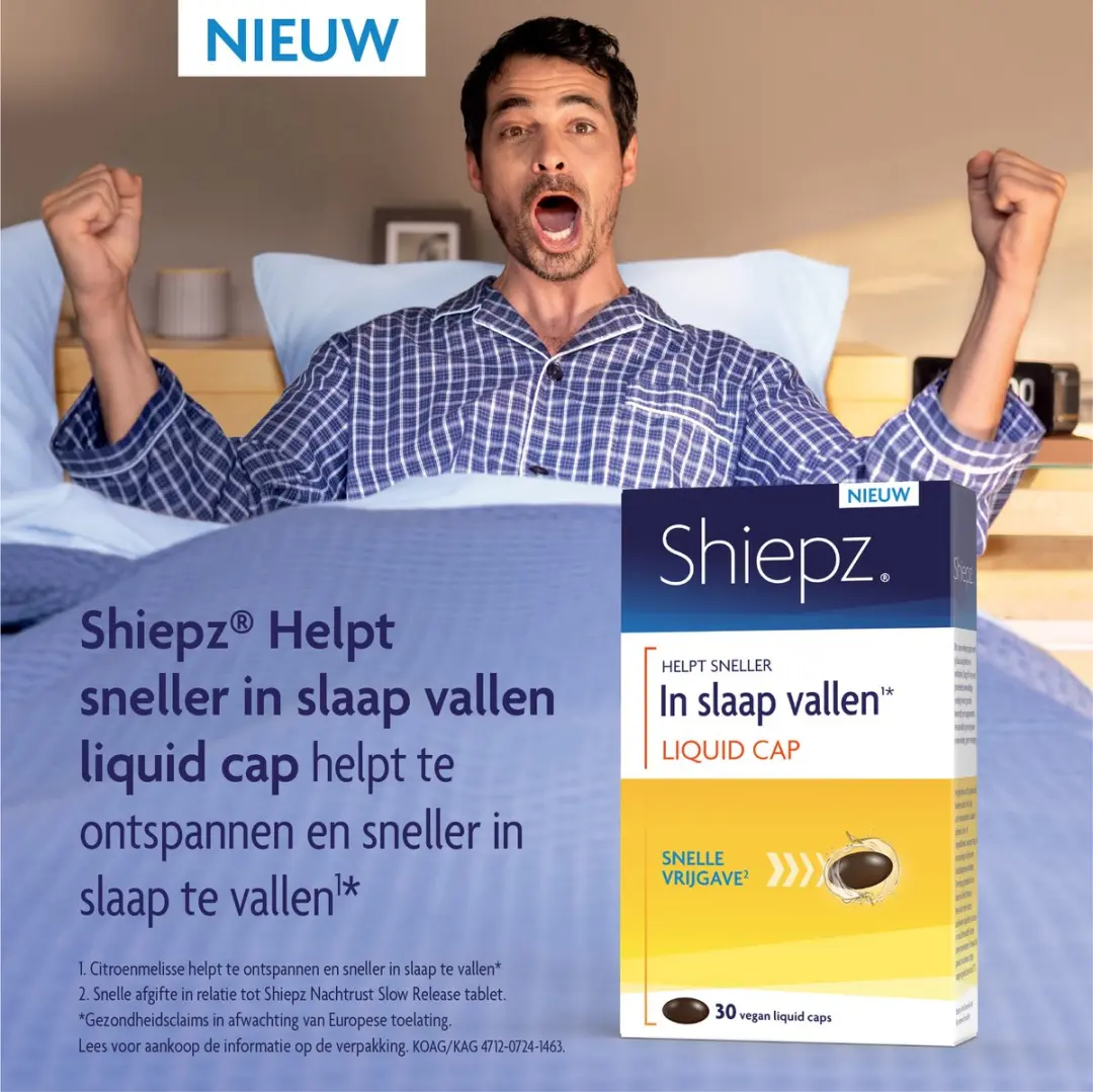 Shiepz Slaapcapsules 30 Stuks - Citroenmelisse