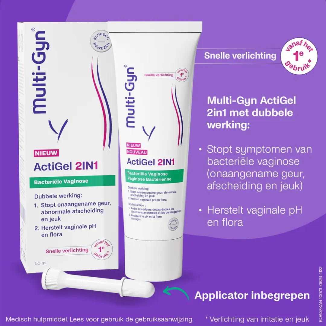 Multi-Gyn Actigel 2-in-1 50ml - Vaginale Gel