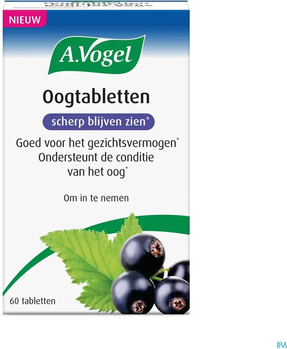 A.Vogel Oogtabletten 60 Stuks