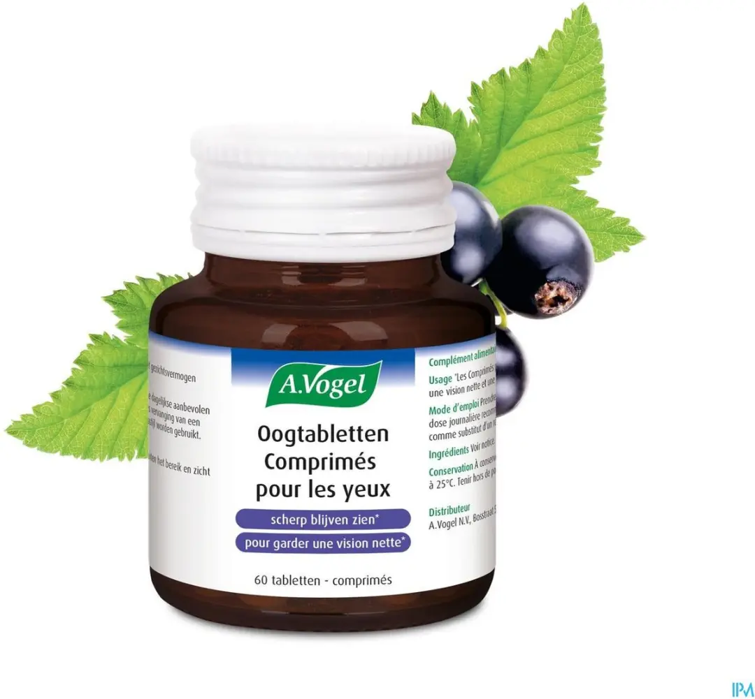 A.Vogel Oogtabletten 60 Stuks