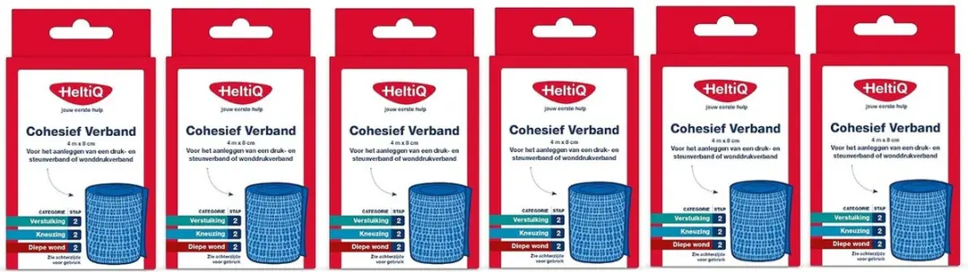 Heltiq Cohesief Verband 4x8cm