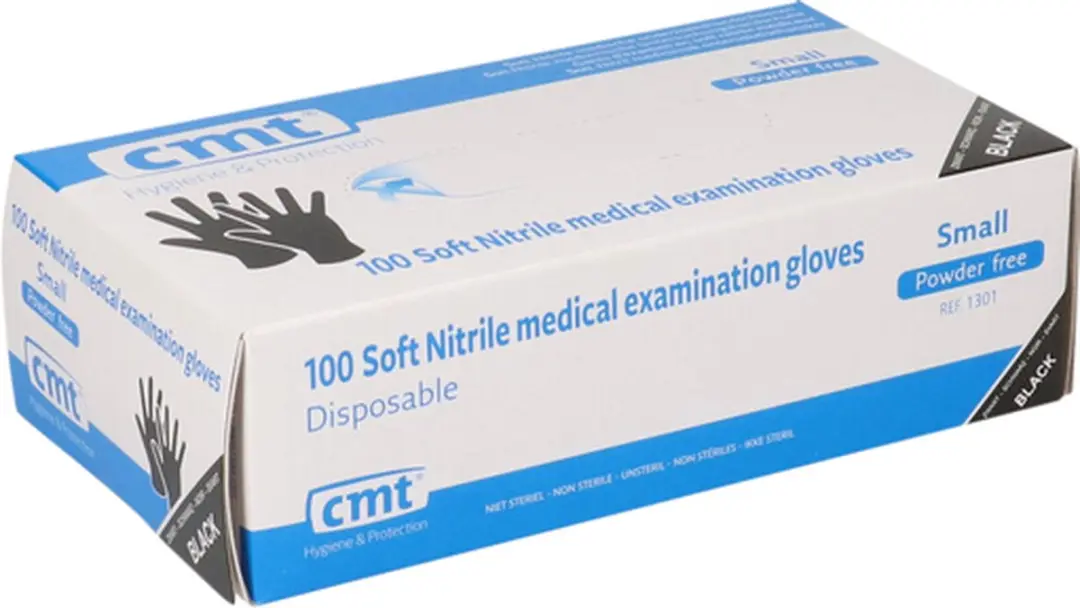 CMT Soft Nitril Handschoenen Poedervrij S