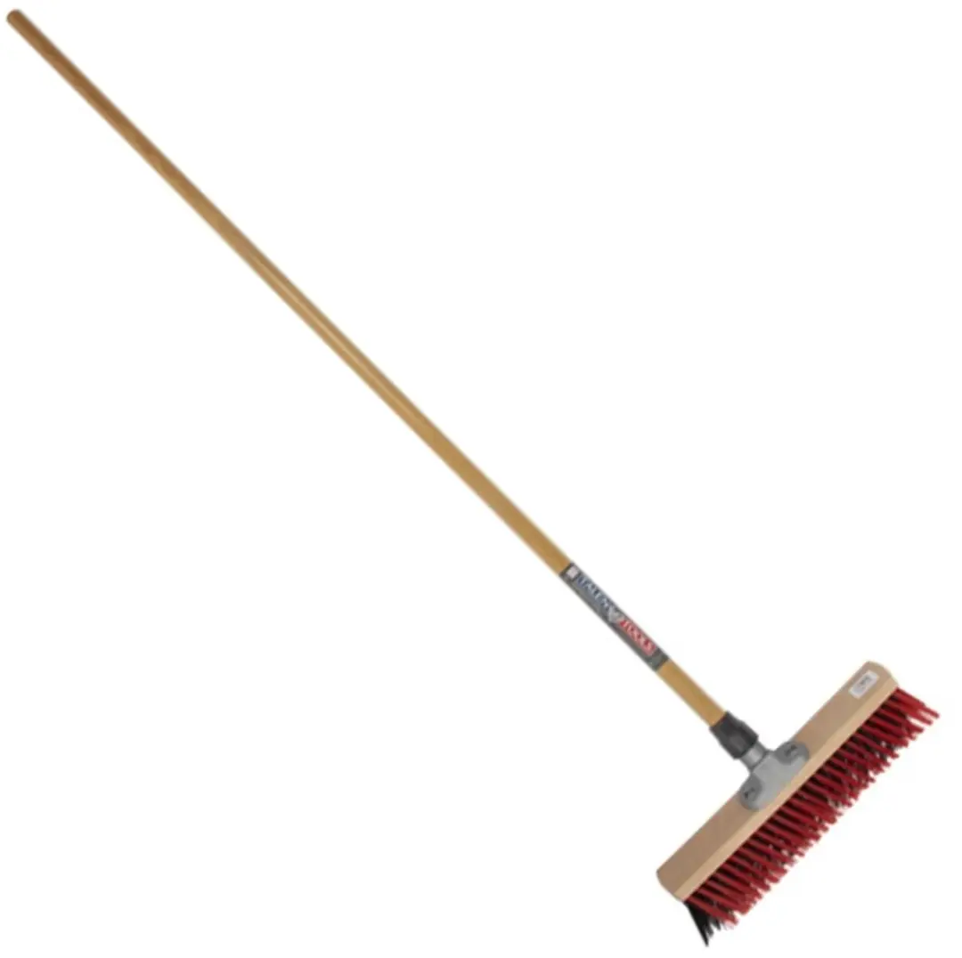 Talen Tools X-bezem BB83C - 30cm Rood/Zwart - 140cm Steel