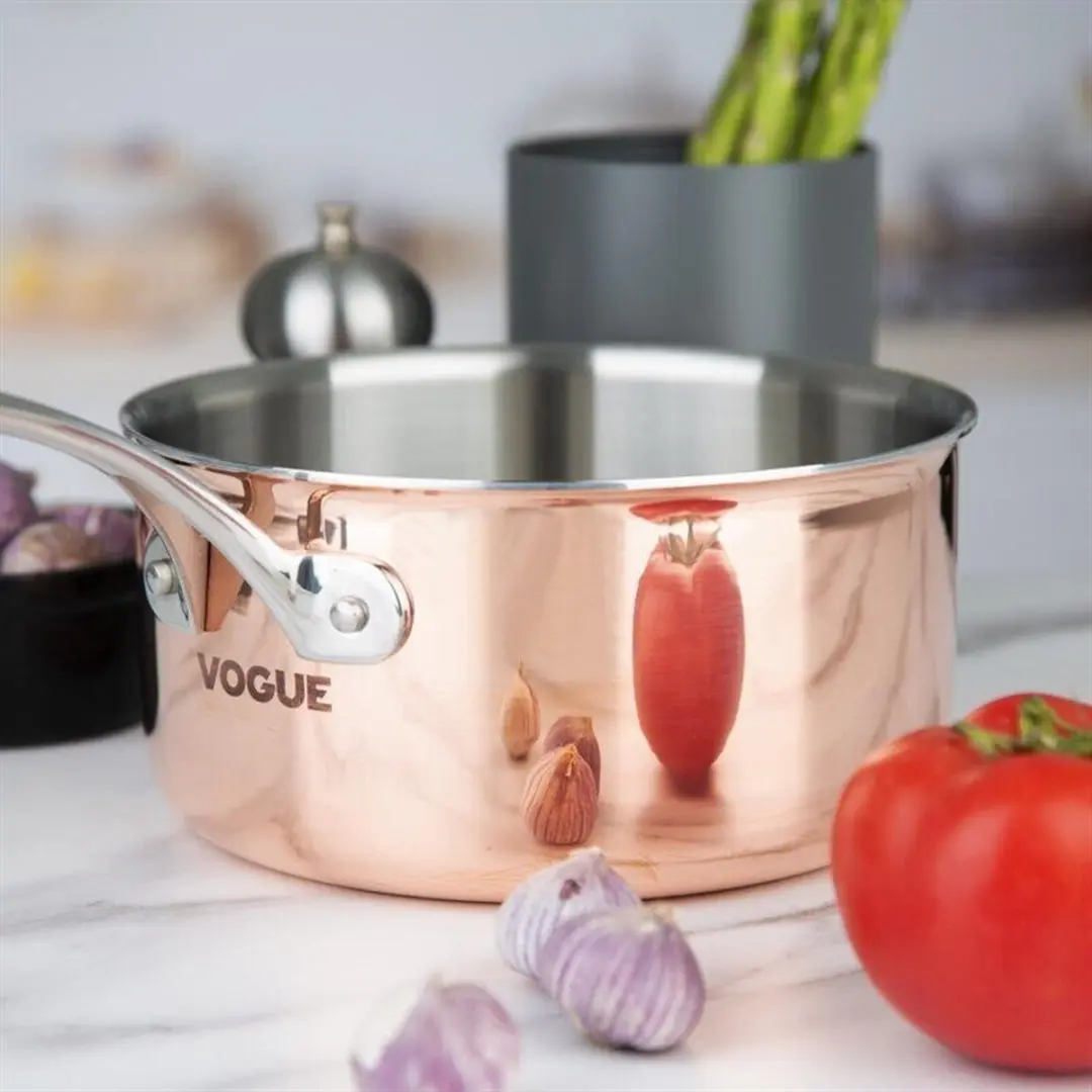 Vogue Tri-Wall Koperen Inductie Steelpan 200mm FS667