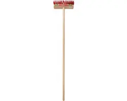 Talen Tools Onkruidbezem - Staal - Rood