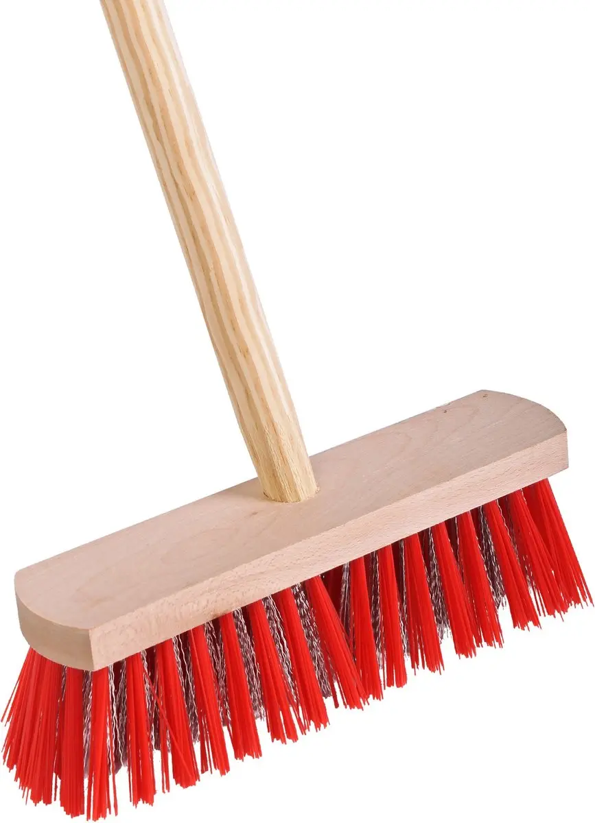 Talen Tools Onkruidbezem - Staal - Rood