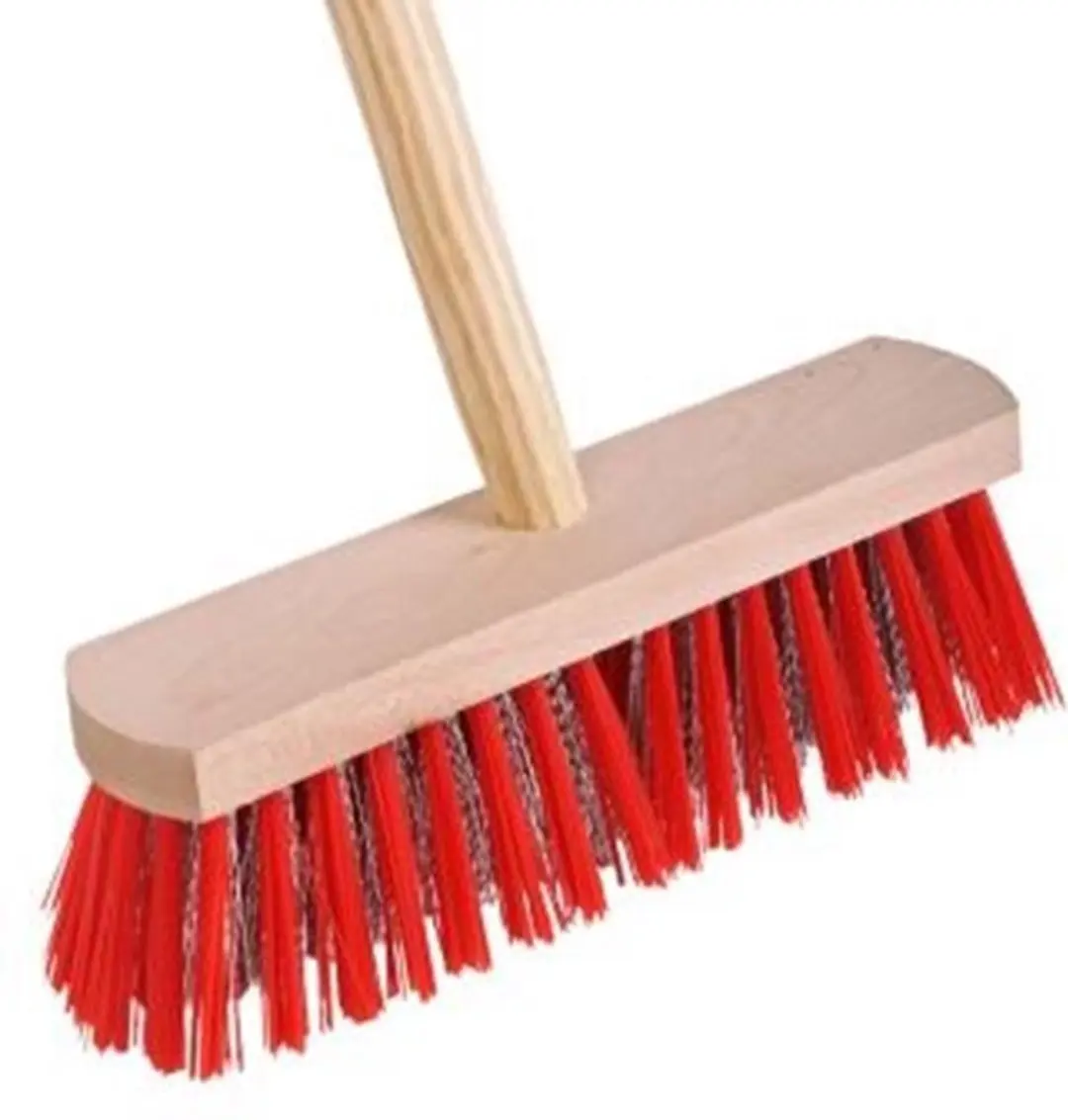Talen Tools Onkruidbezem - Staal - Rood