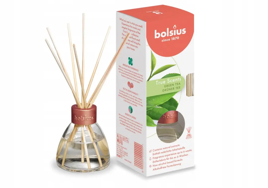 Bolsius Geurverspreider Groene Thee 45ml