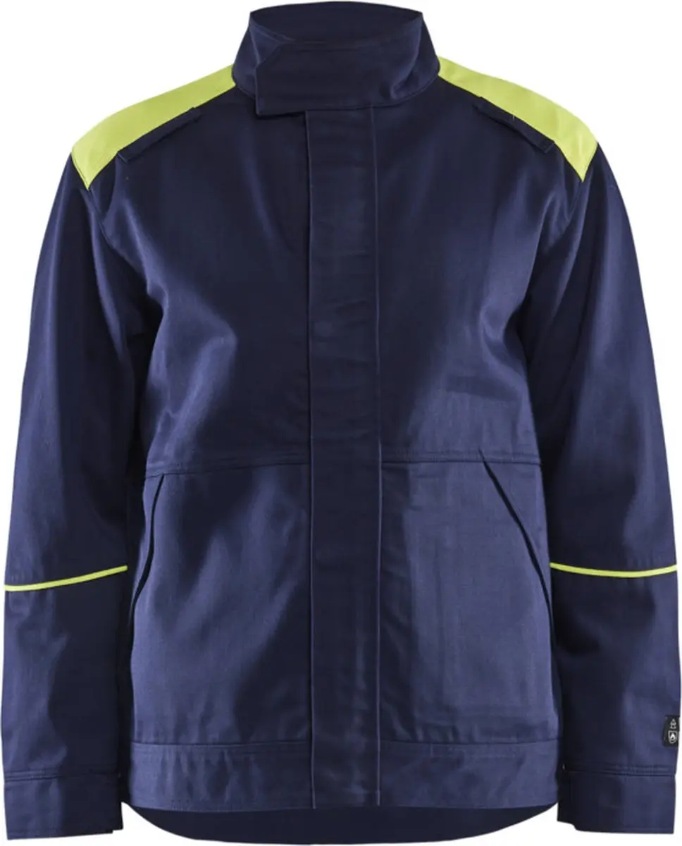 Blåkläder 4801-1501 Lasjack Marineblauw/Geel