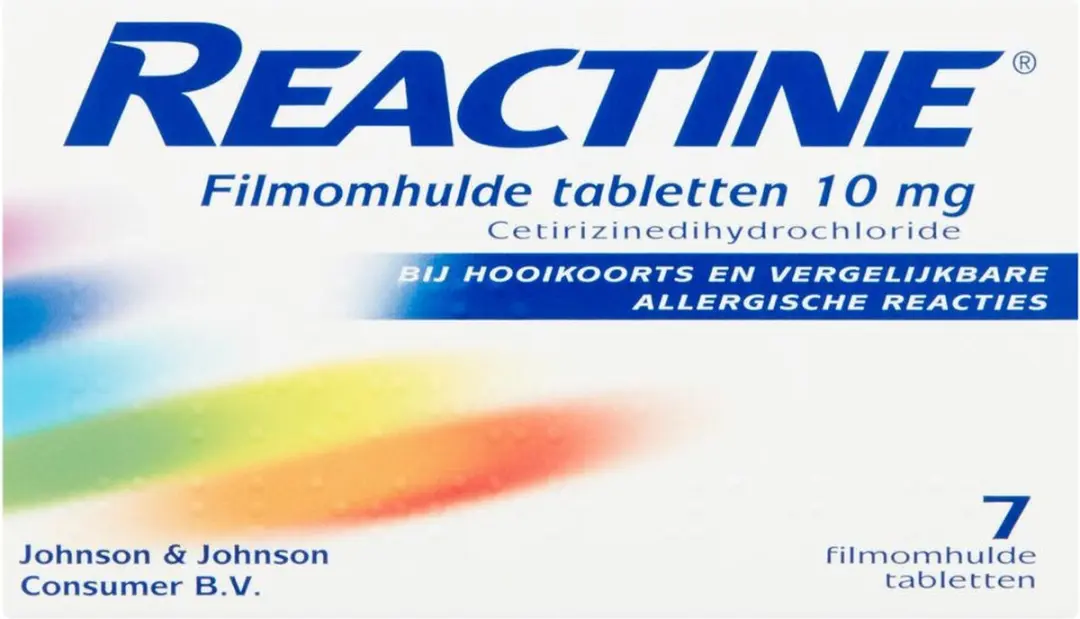 Reactine Allergietabletten Cetirizine 10mg