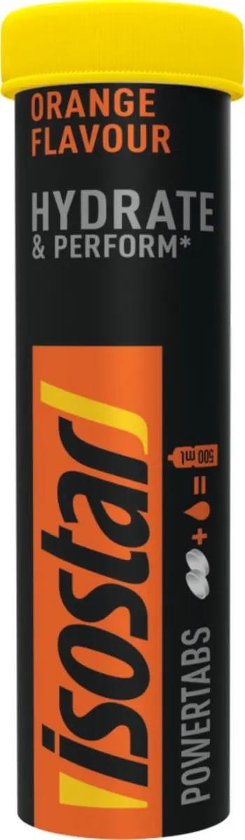 Isostar Hydrate & Perform Powertabs Sinaasappel - 6x500ml