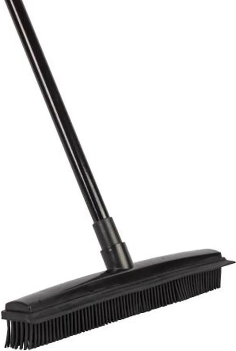 Talen Tools Rubber Bezem met Vloertrekker 68-120cm