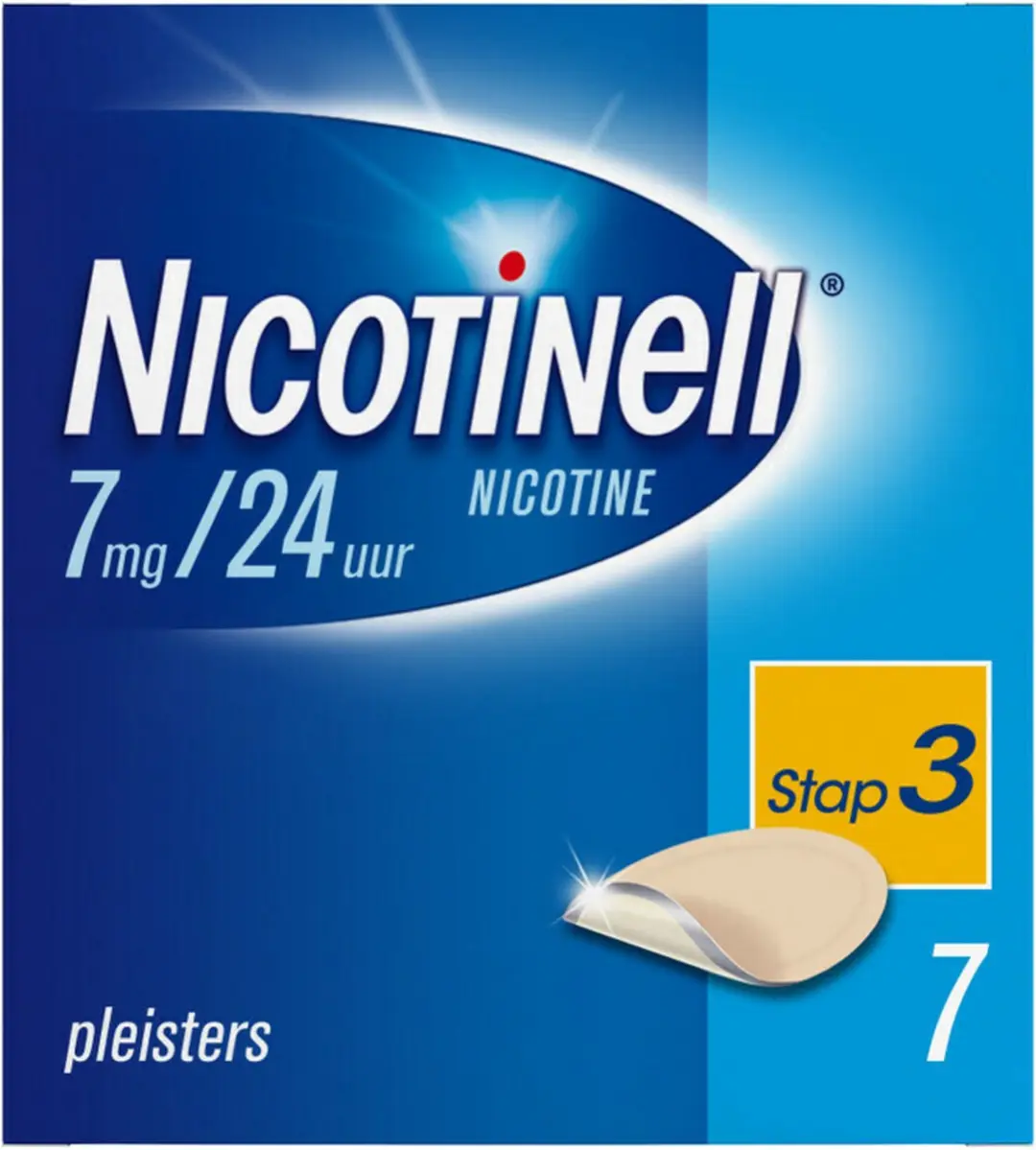 Nicotinell Nicotinepleisters 7mg - 21 Stuks