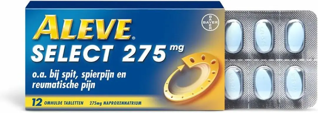 Aleve Select 275mg Tabletten - 12 Stuks