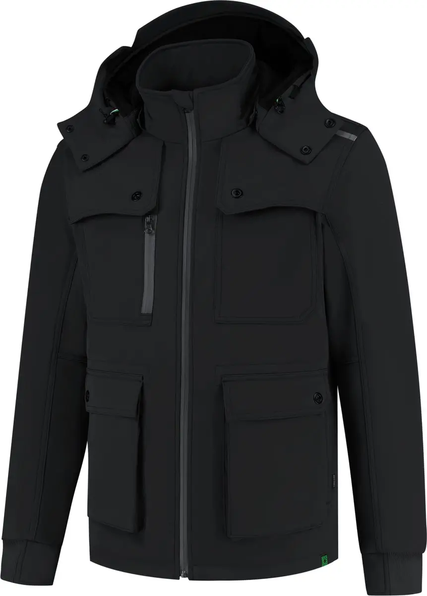 Tricorp Winter Softshell Jack Rewear - XL - Zwart