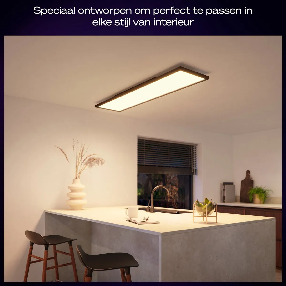 Philips Hue Aurelle Paneellamp - 39W - Zwart