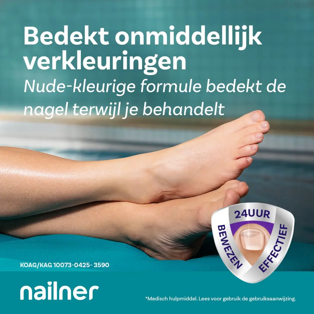 Nailner Active Cover Nude Nagellak 30ml