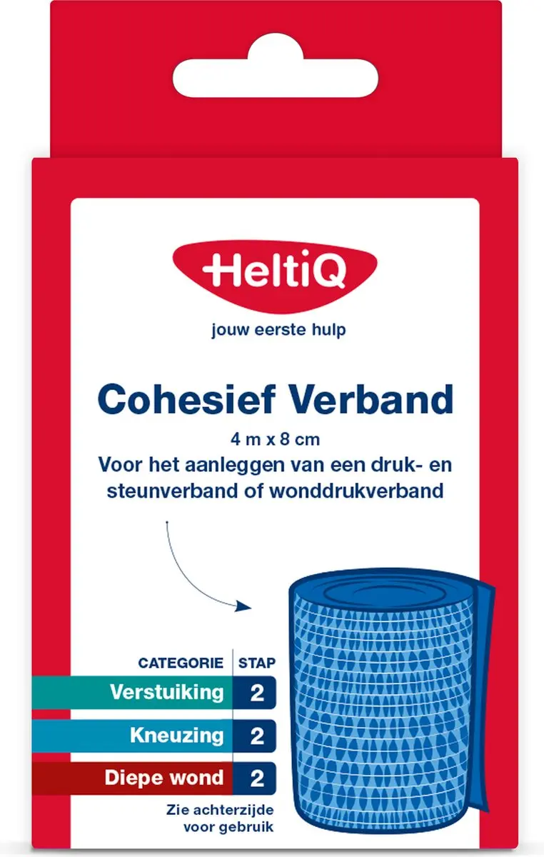 Heltiq Cohesief Verband 4m x 8cm