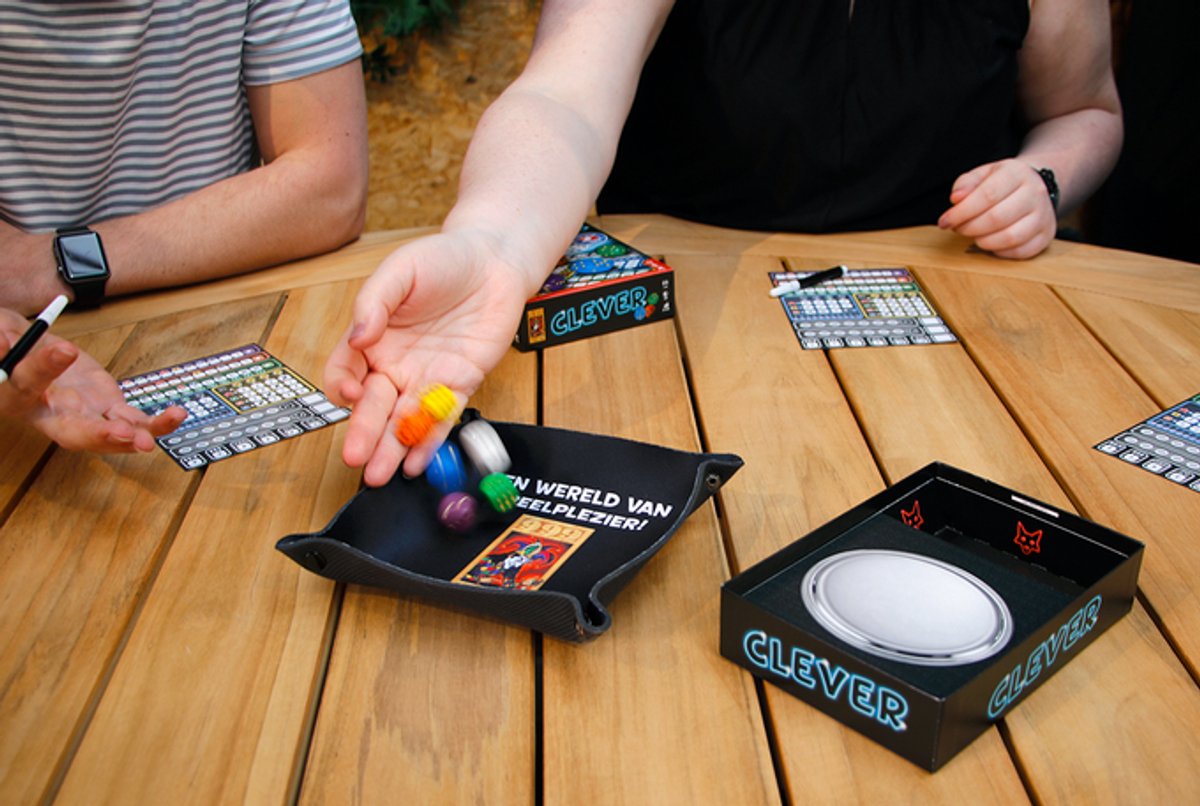 999 Games - dobbelbakje zwart