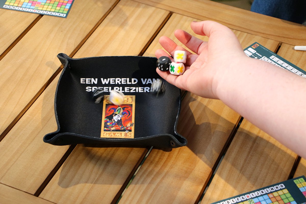 999 Games - dobbelbakje zwart