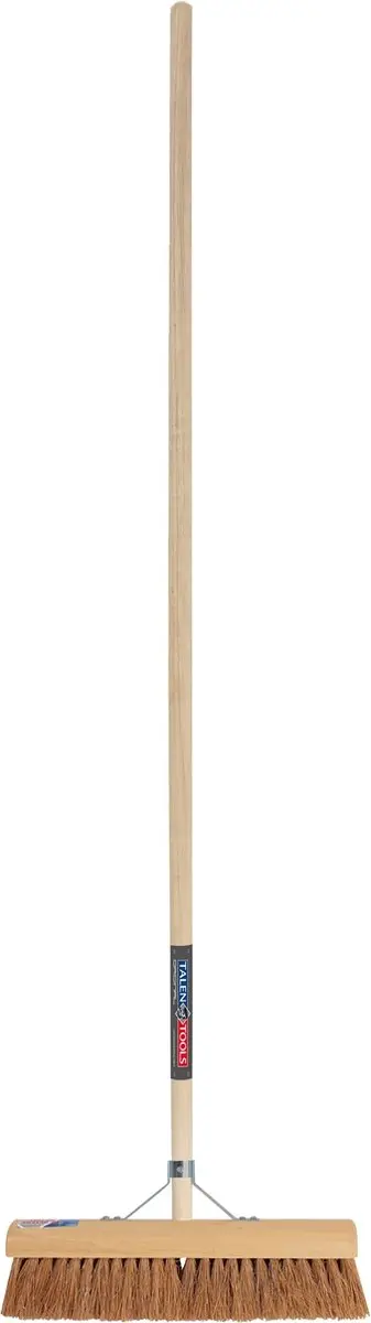 Talen Tools BB34C Zaalveger 40cm - Cocosharen - Bruin