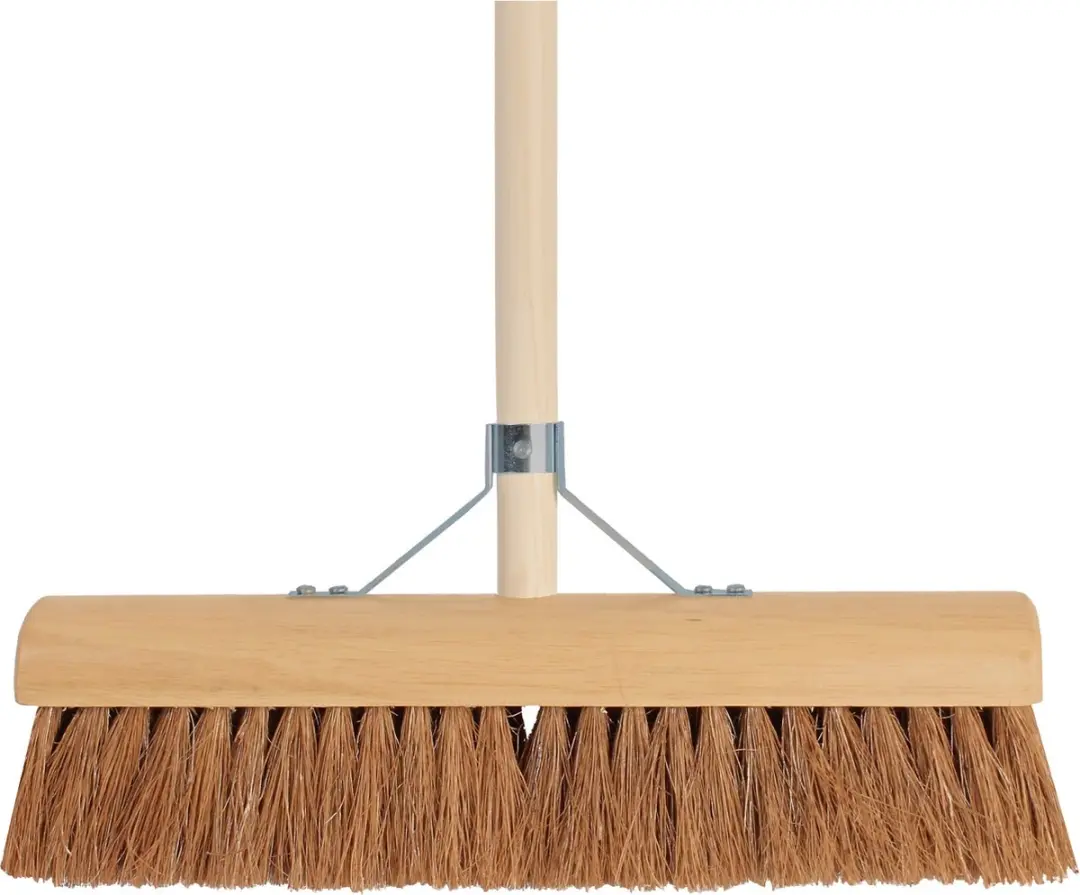 Talen Tools BB34C Zaalveger 40cm - Cocosharen - Bruin