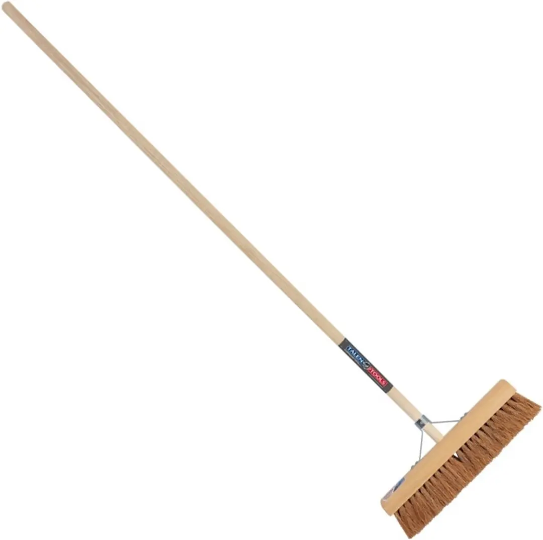 Talen Tools BB34C Zaalveger 40cm - Cocosharen - Bruin