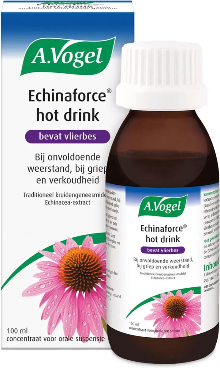 A.Vogel Echinaforce Hot Drink Forte Met Vlierbes 2x100ml