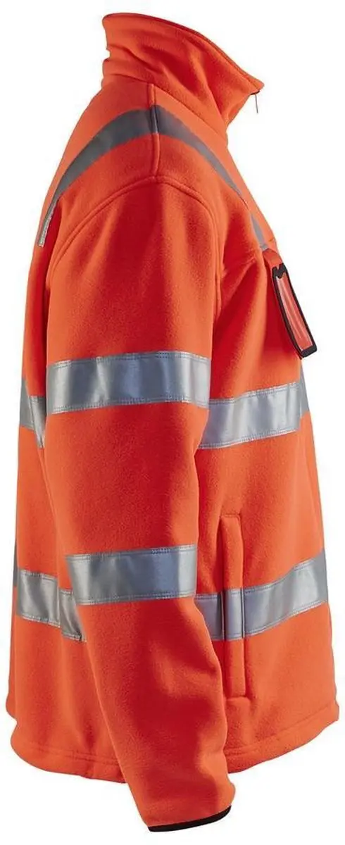 Blåkläder 4833-2560 Fleecejas High Vis Rood - Maat L