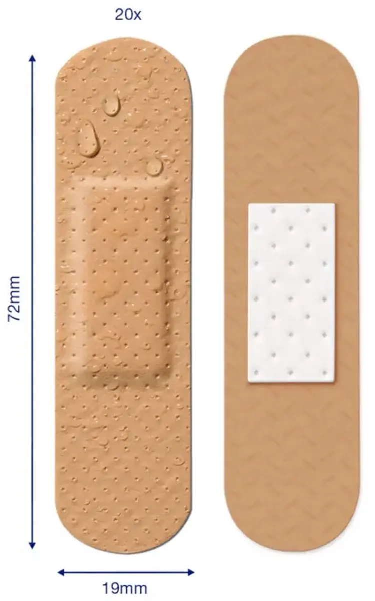 Hansaplast Universal Pleisters 20 Stuks - Beige - afbeelding 6 van 6