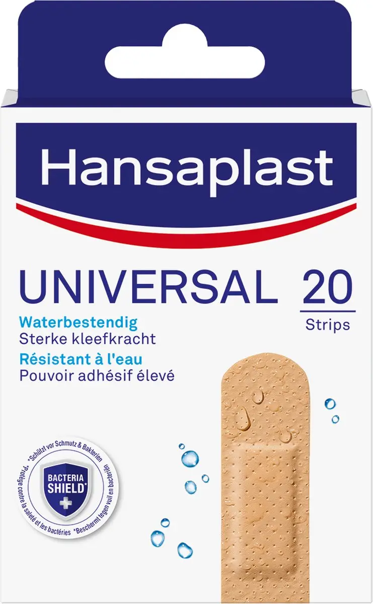 Hansaplast Universal Pleisters 20 Stuks