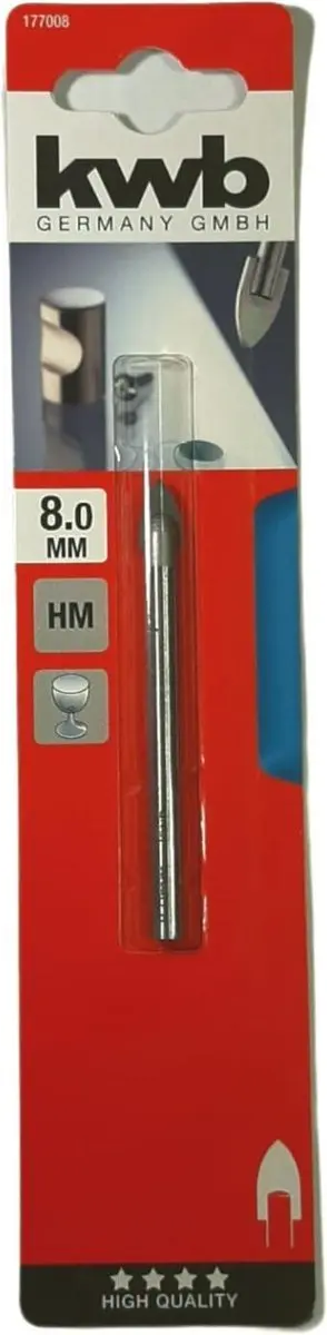 KWB Glasboor 8mm HM Punt