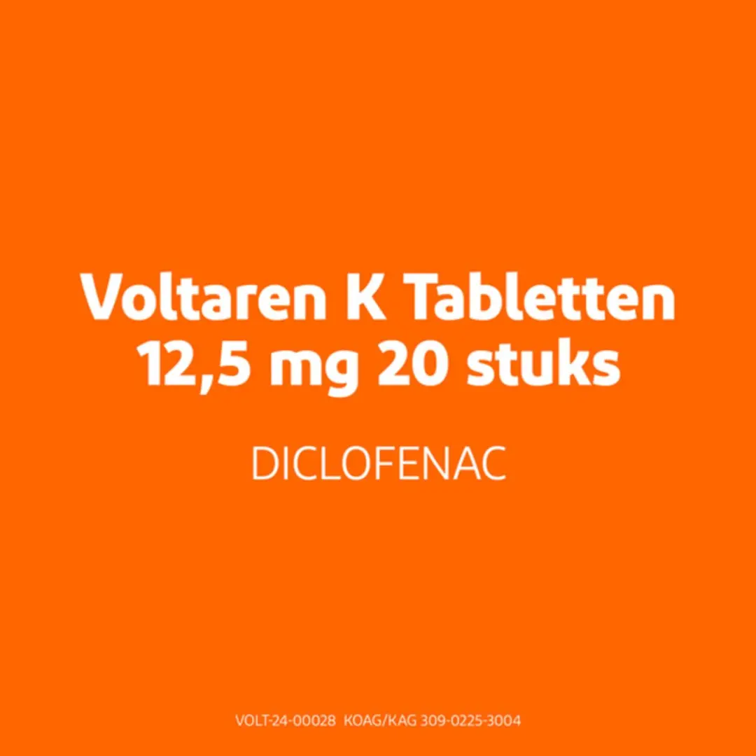 Voltaren K 12,5mg Diclofenac Tabletten - 20 Stuks
