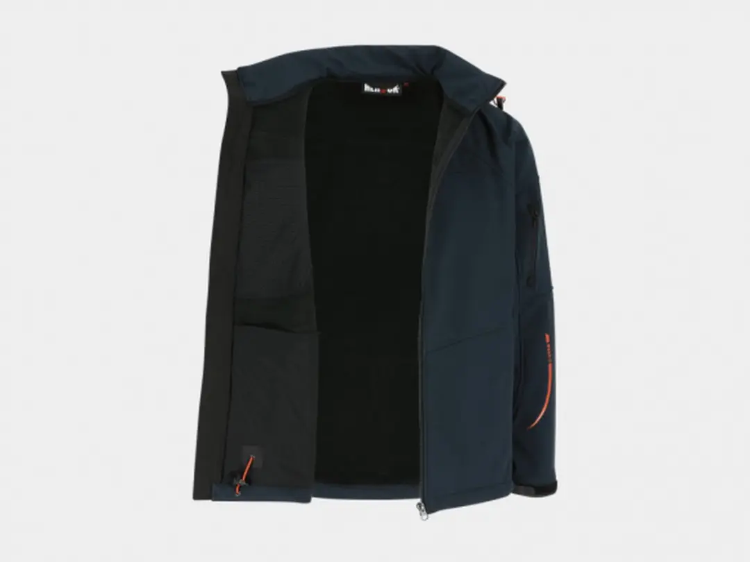 Herock Poseidon Softshell Werkjas XS - Marine - afbeelding 6 van 6