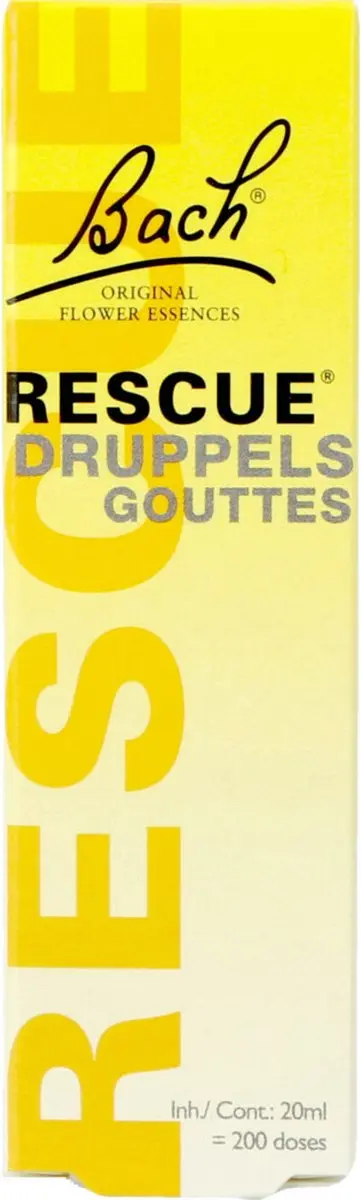Bach Rescue Druppels Voordeelverpakking 2x20ml